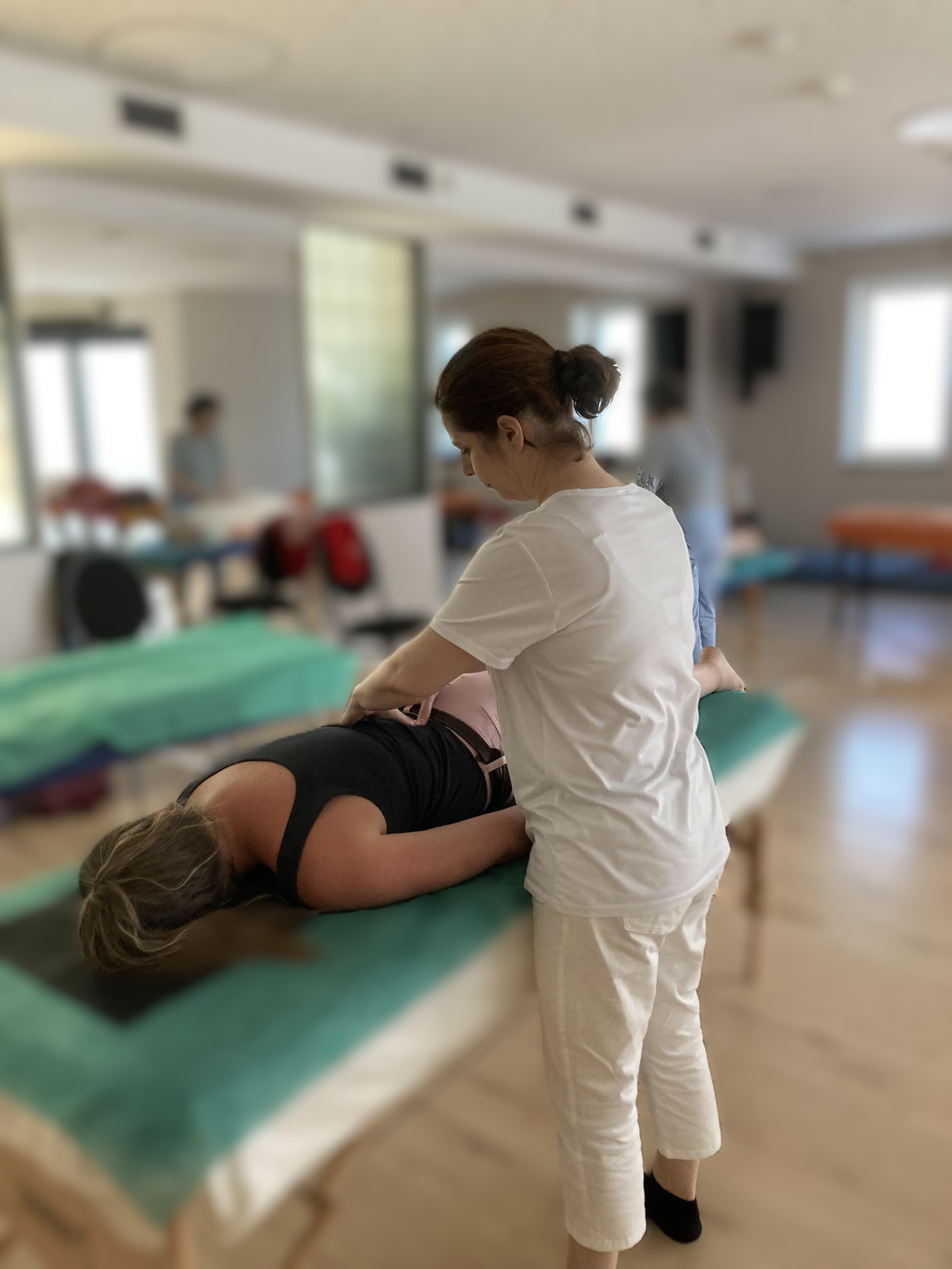 Bowen technika kezelés közben